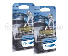 Pack de 2 ampoules PSX24W Philips WhiteVision ULTRA  - 12276WVUB1